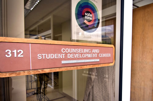counseling office entrance