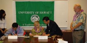MOU signing with China Civil Affairs College of the Ministry of Civil Affairs