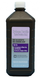 <p><strong>Fig. 1.8.</strong> Hydrogen peroxide (H<sub>2</sub>O<sub>2</sub>) easily breaks down to H<sub>2</sub>O and O<sub>2</sub> in sunlight, which is why it is stored in an opaque bottle.</p>