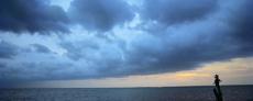 image of monsoon clouds over the open ocean