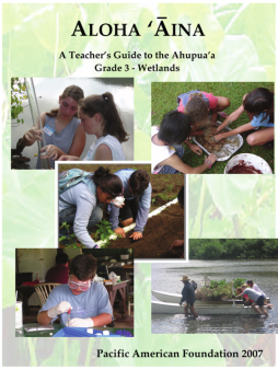 <p>Fig. 3. Students in grade 3 explore the wetland.</p>