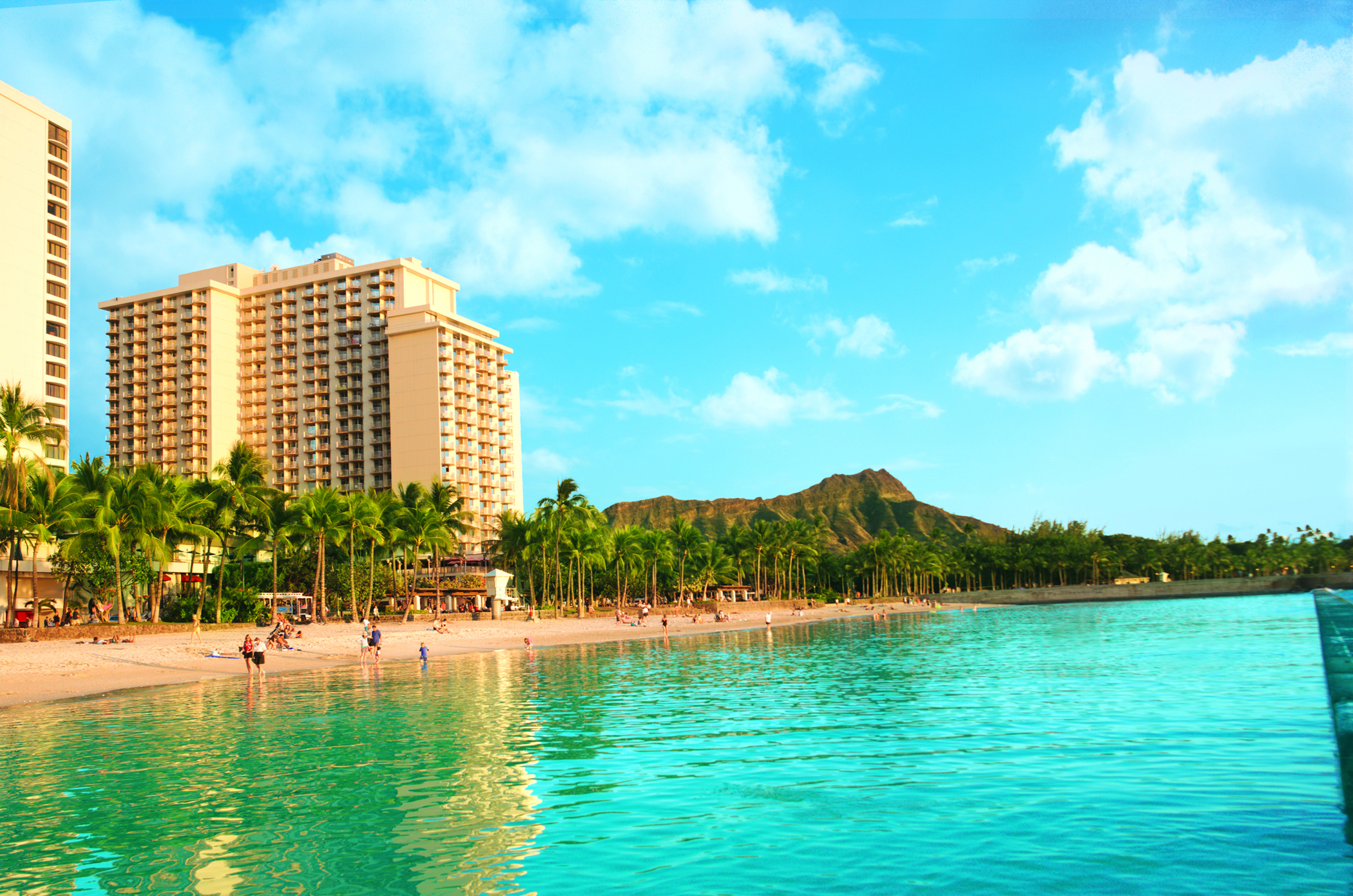 view of Waikiki beach
